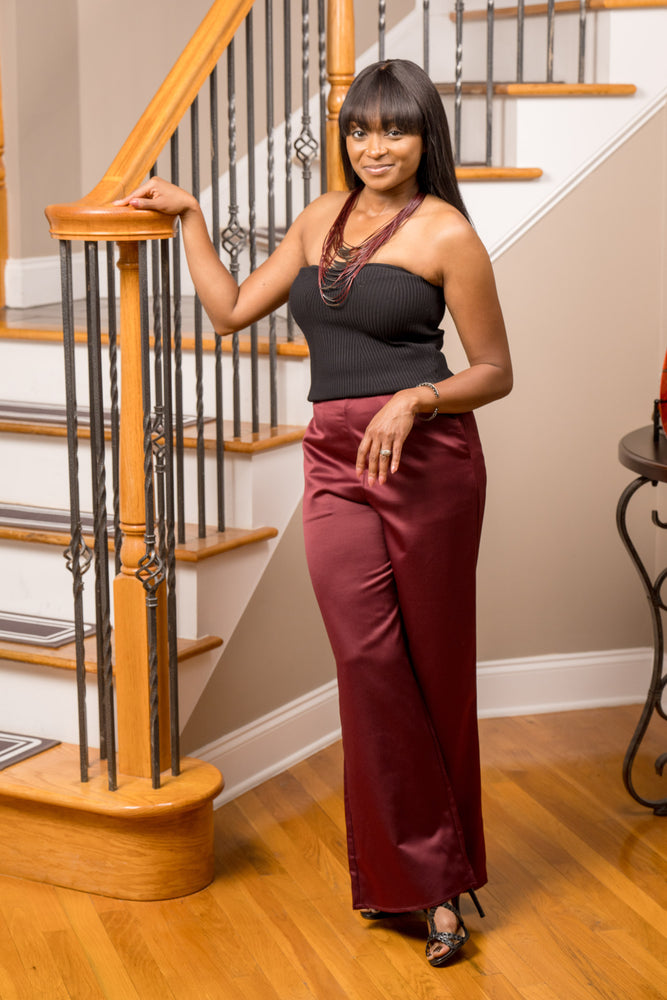 Rosewood Satin Pants – Boutique Amore